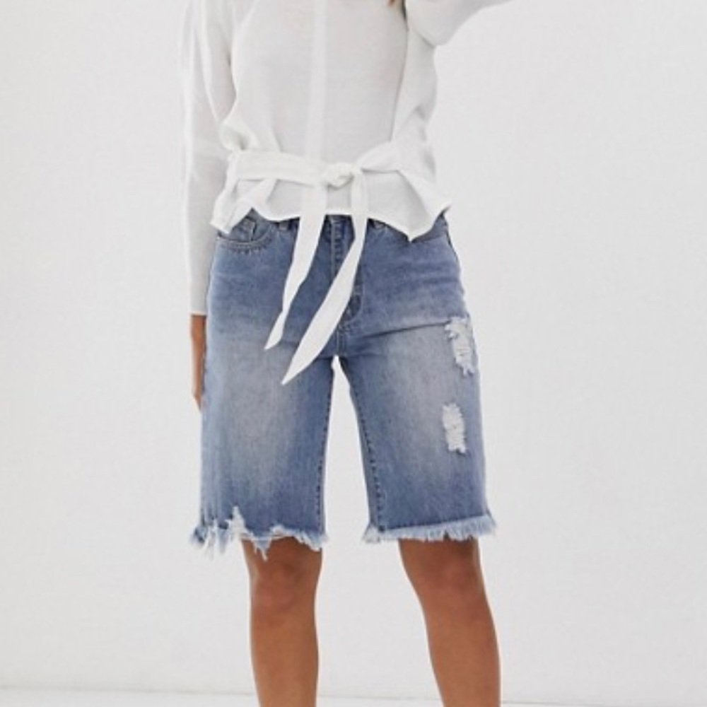 ASOS BERMUDA DENIM SHORTS NWT